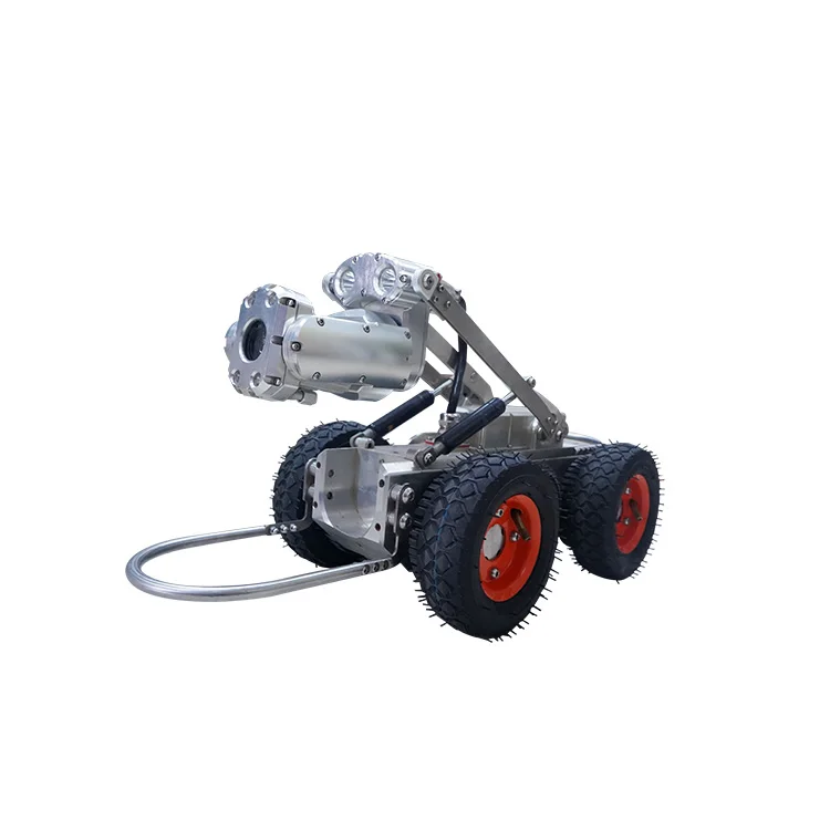 2022 Sewer pipe underwater inspection crawler robot PTZ digital camera industrial endoscope for sale