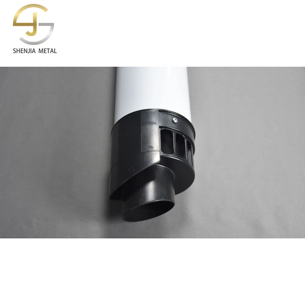 Removable condensing chimney stove pipe 100/60 inner pipe projection double chimney coaxial movable fireplace accessories