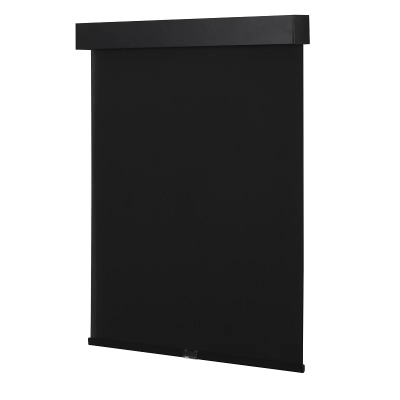 cordless solar roller sun blinds sunscreen roller blind for square head track