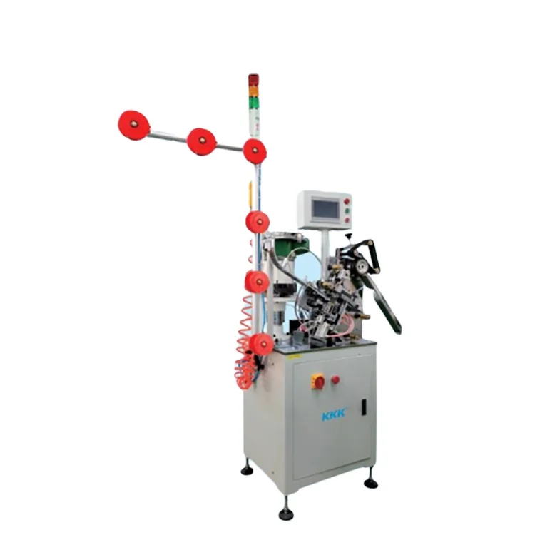 KKK Fully automatic metal nylon plastic zipper reverse slider installation machine