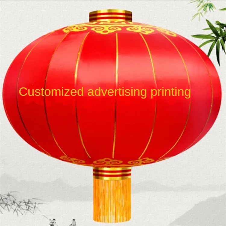 Waterproof Outdoor Large Foldable Traditional Japanese Chinese New Year Festival Silk Satin Lanterns Party Decorations