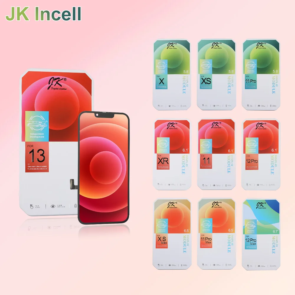 Elekworld Incell JK LCD Screen for iPhone 13 X XS XS Max XR 11 12 13 Pro Max JK Screen with Touch Display Digitizer Assembly