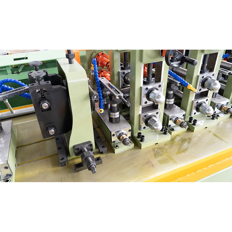 Nanyang manufacturing stable performance metal steel tube making machine erw pipe mill line