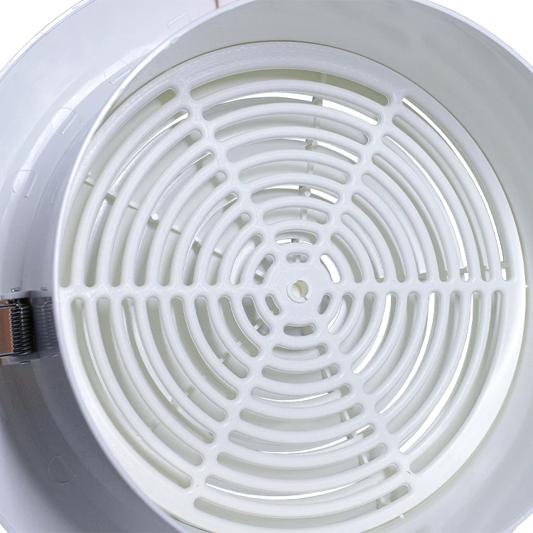 Hvac Ceiling Plastic Air Conditioning Abs  Round Ceiling Air Vent Diffuser Ventilation Exhaust Wall Grille Decorative Out