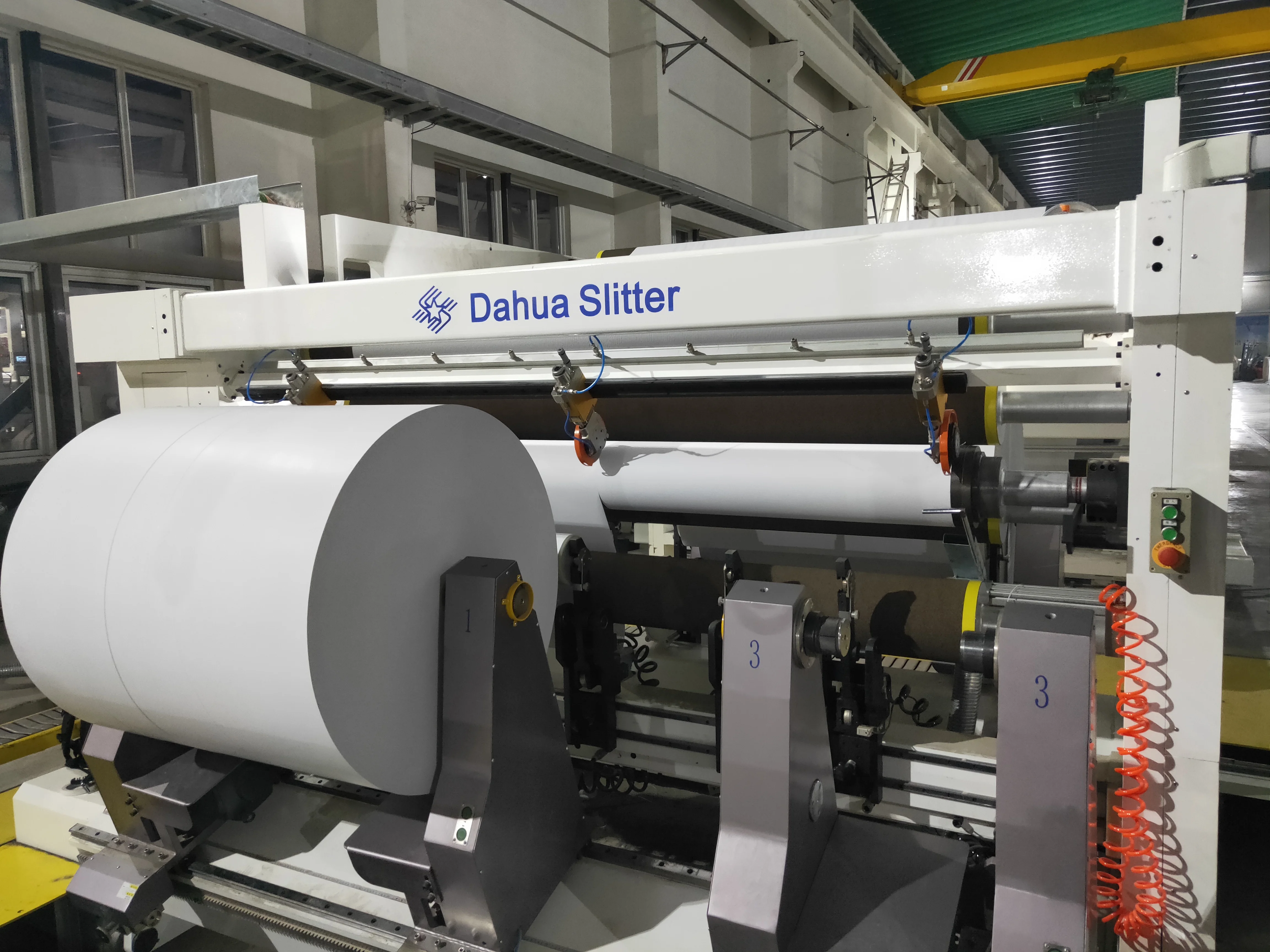 
carbon paper release paper slitter machine 