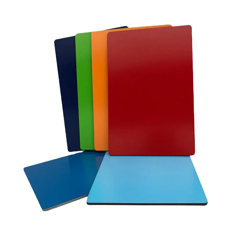 4mm aluminum facade panels exterior outdoor decoration wall panel brush metal construction material composite sandwich panel