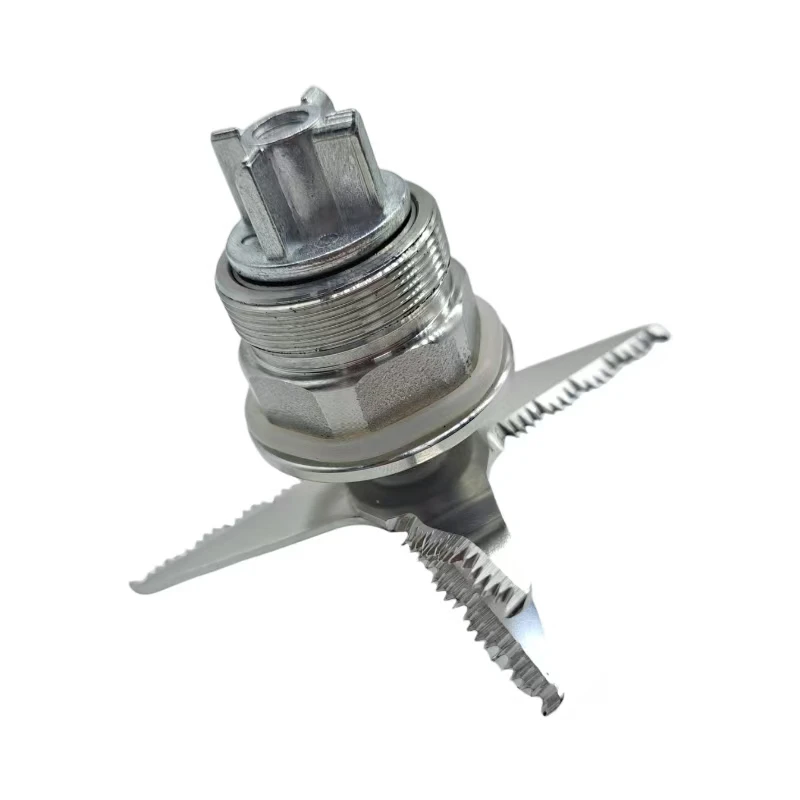 4 Gears with Serrated Serrated Stainless Steel  Food Processor &Juicer Blender Blade Commerical Blender Blade for 2-5L Blender