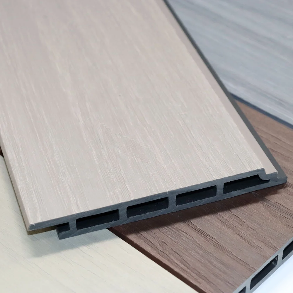 2024 NEW material WPC wall cladding composite co-extrusion panel indoor outdoor decoration vinyl wall cladding