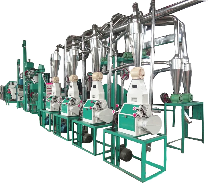 Most Commonly Used Corn Maize Grits Grinding Machine Price Corn Production Line For Sale