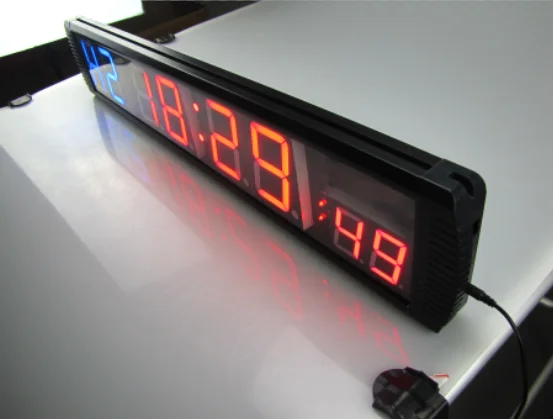 Wholesale Gym Fitness Accessories Waterproof Led Gym Workout Clock Timer