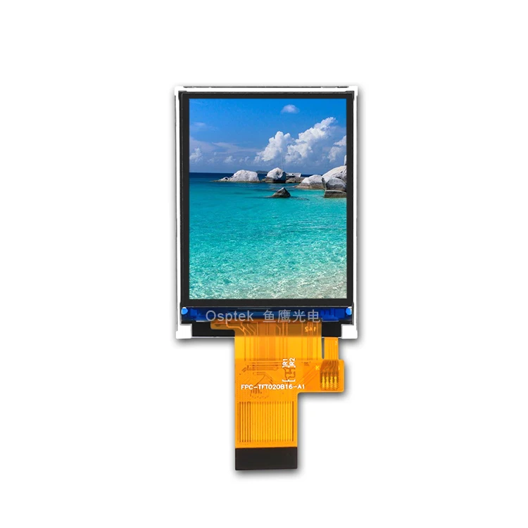 2 inch 2.0 Inch 240x320 Dot mcu 8bit Interface IPS panel ST7789V2 plug-in with connector 24 PINS TFT liquid crystal display