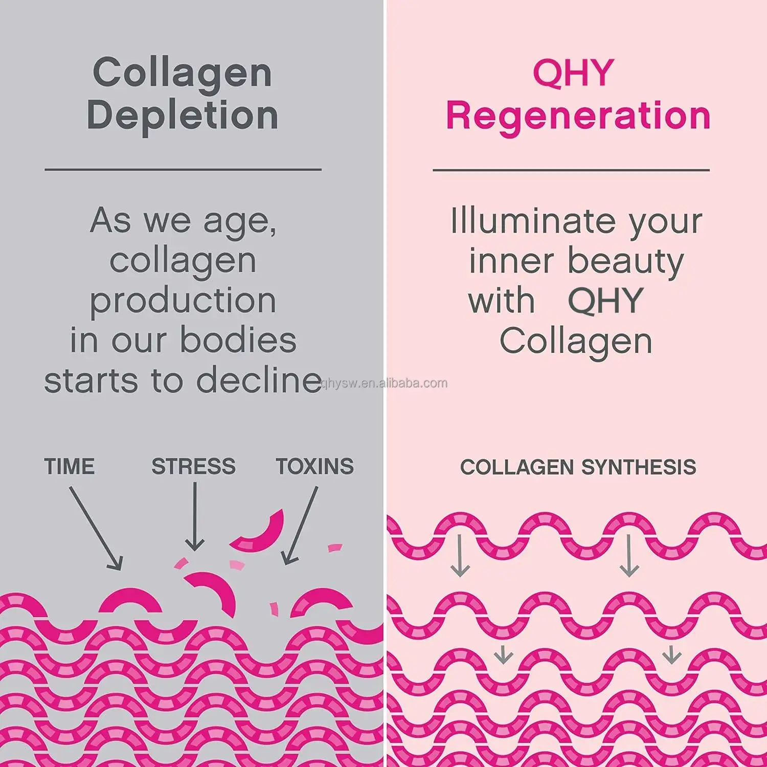 Absorbable Marine Collagen And Beauty Blend Support Vital Proteins Collagen Peptides Powder with Hyaluronic Acid and Vitamin C