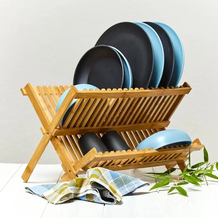 Factory  dish rack hanging cheap price over the sink dish rack bamboo kitchen sink dish rack