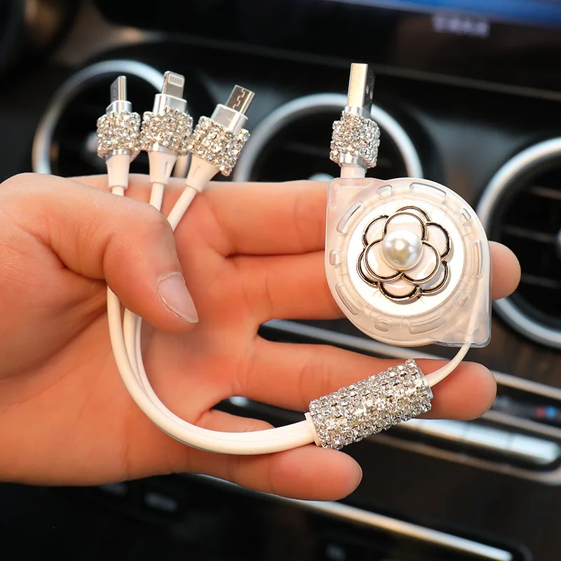 Быстрый мини-Usb-шнур с двумя портами