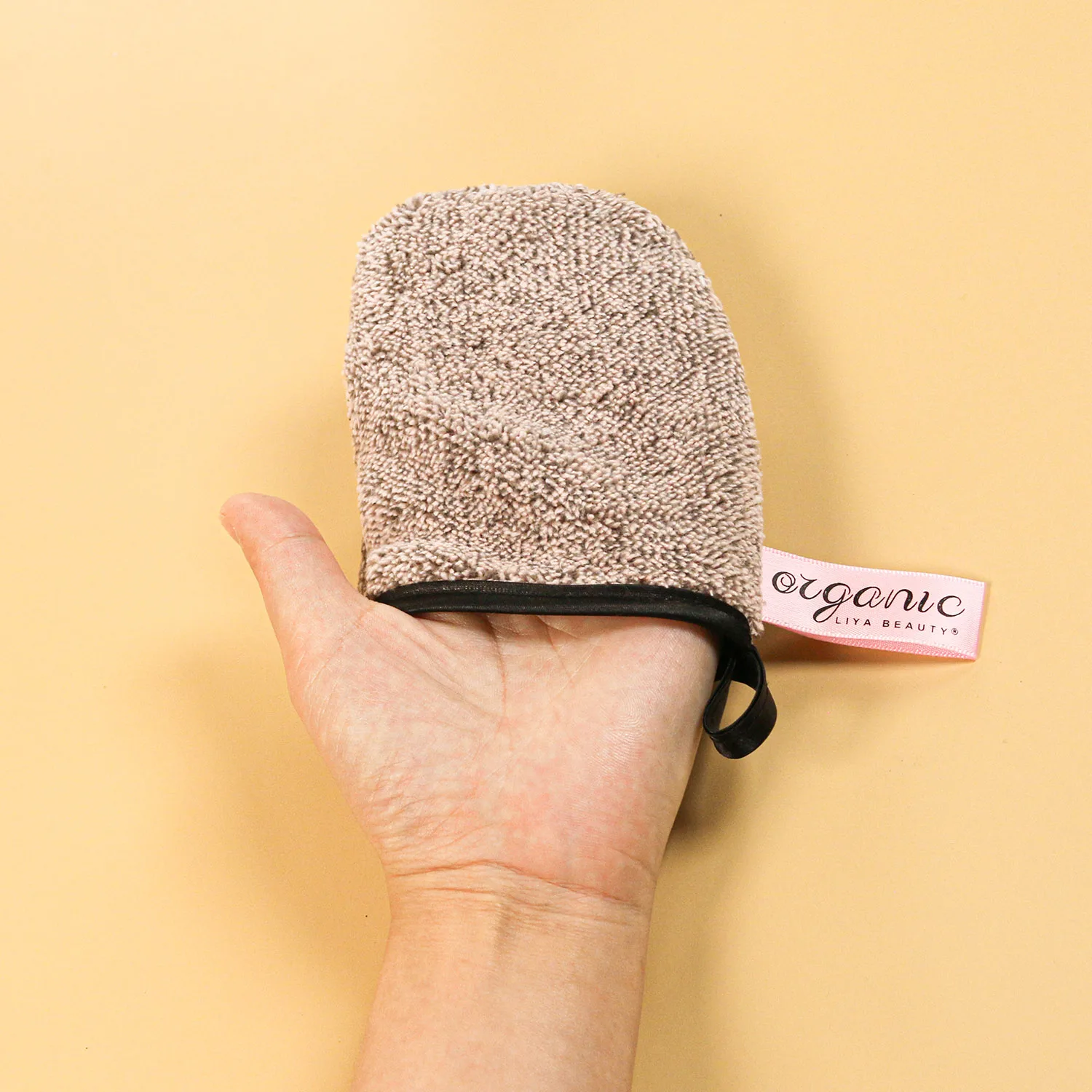 Reusable Bamboo Charcoal Fiber Exfoliating Cleansing Towel Makeup Remover Pads Gloves Facial Cosmetic Cleaning Mitt