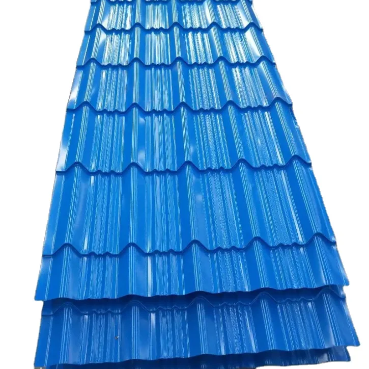 Roofing Sheet Corrugated PPGI Steel/metal/iron Professional Supplier RAL Color 0.2mm Coated Steel Plate BS ASTM Cold Rolled GB
