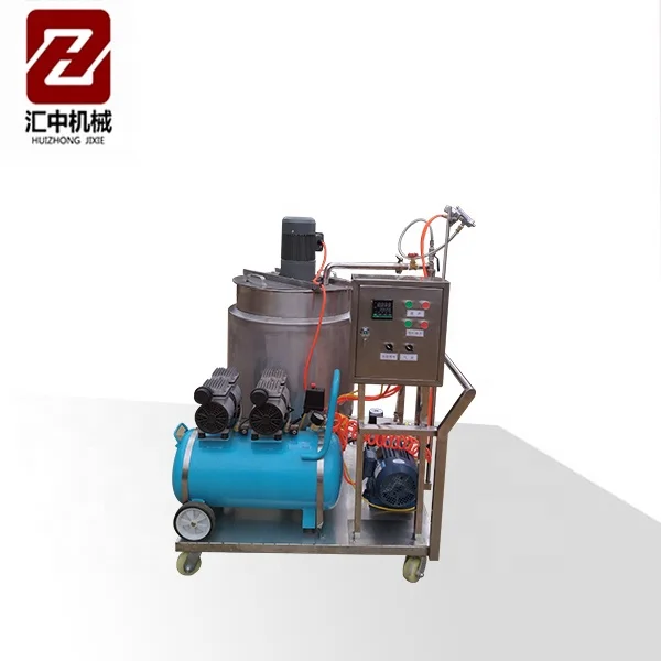 
Small Candy Peanut Chocolate Coating Biscuits Machine 