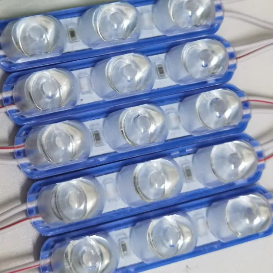 20242021 ultrasonic 3 leds module outdoor 2835 sign module light box injection led modules