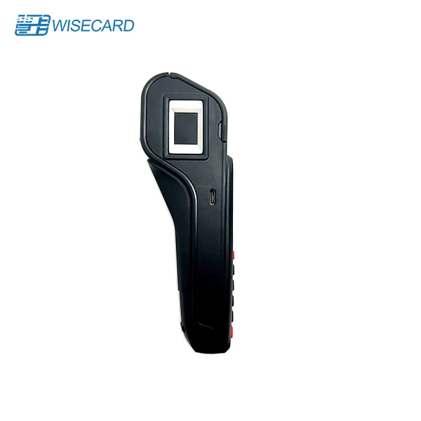 Wisecard WCT Linux Handheld Mobile POS Terminal with Receipt Printer NFC Reader Barcode Scanner USB WiFi Bluetooth Function