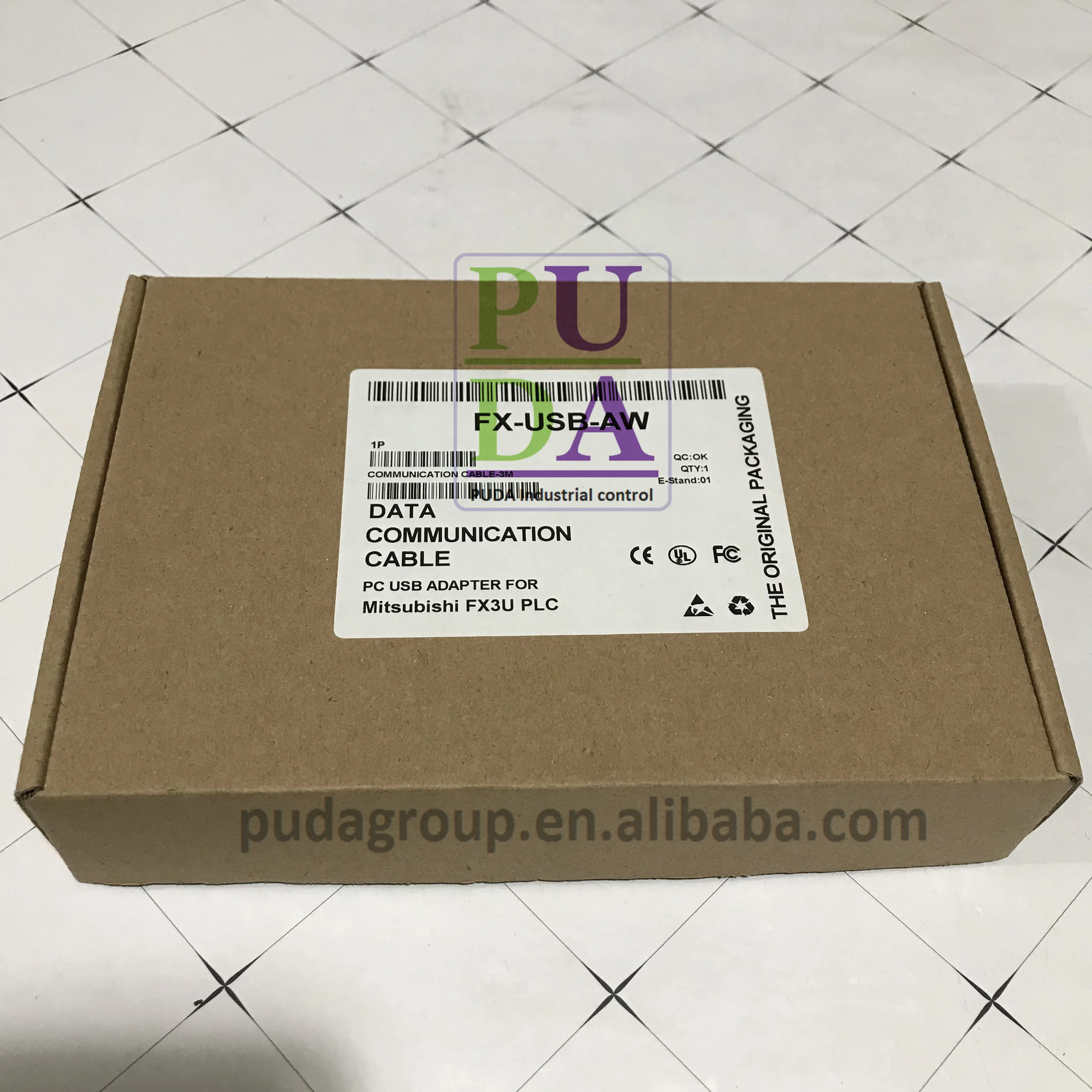 Наличные товары для нового Mitsubishi PLC Кабель программирования FX-USB-AW гарантия 1 год Лучшая