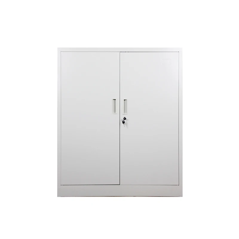 Customized 2 Swing Door Fire Proof Office Metal Cabinet Secret Storage Locked File Cabinet