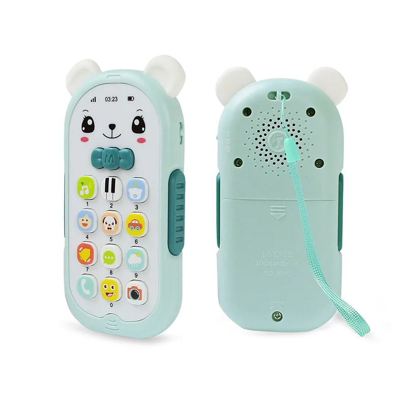 New Arrivals Music Phone Toy Feature Phone Support Music For Baby Loud Musical Mobile Toys