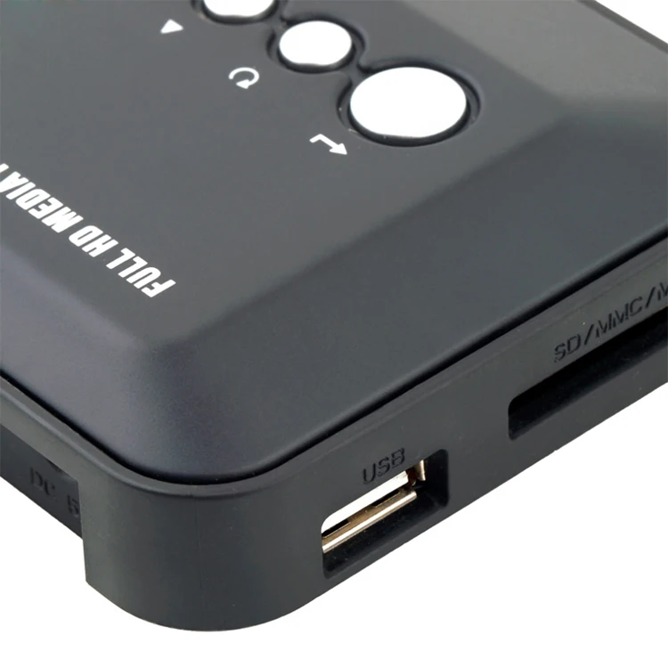 Мини-адаптер для автомобильного Hdd-медиаплеера HdAv Usb-хост с Sd-картой Mmc Kartenleser unterh.264 Mkv