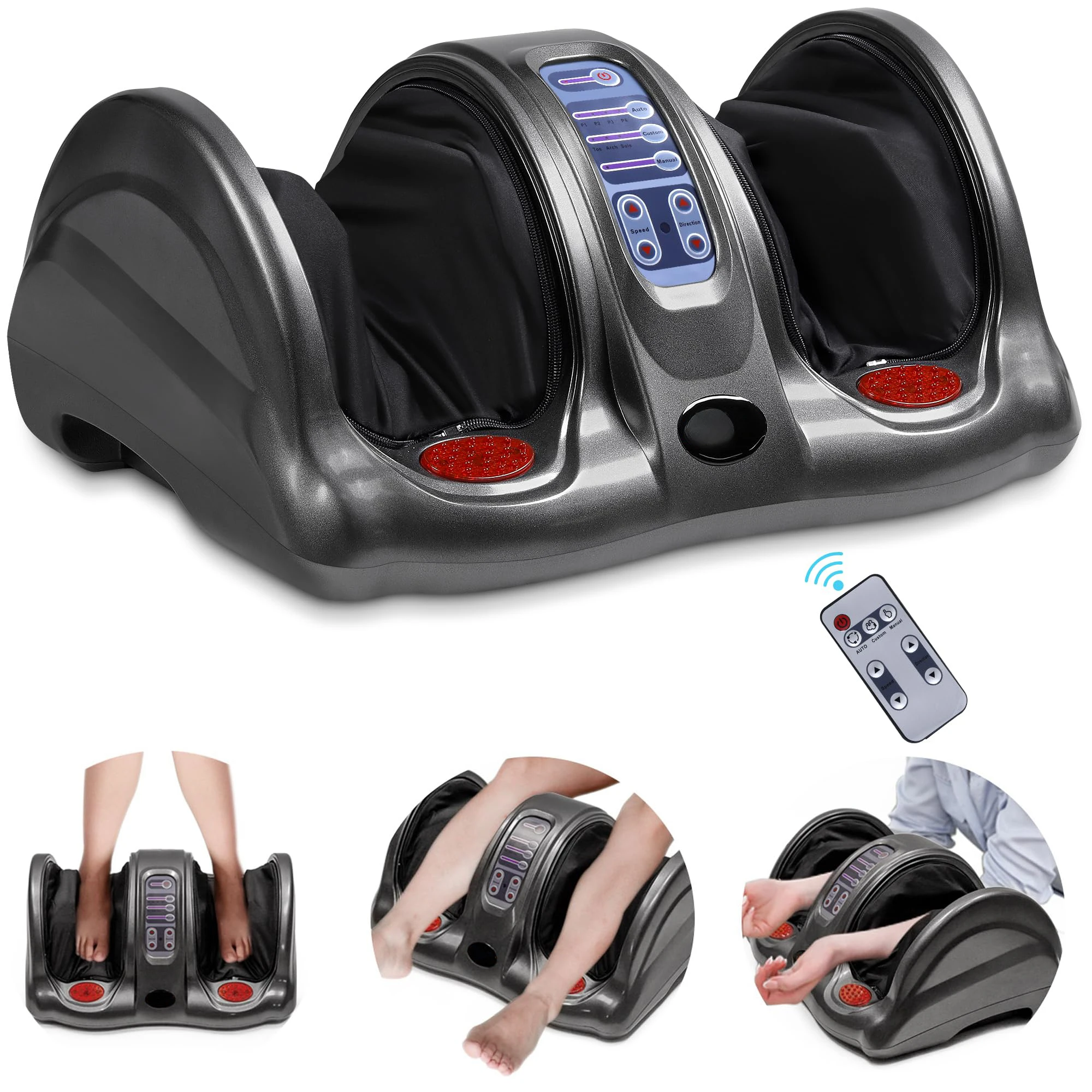 Multifunctional Chinese Electric Massage Kneading Leg Heating Model Machine Body Application Kneading Leg Massager