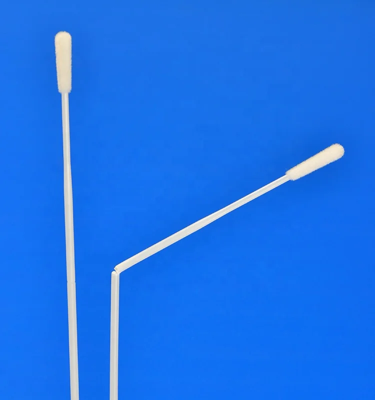 Disposable Sterile Laryngopharyngeal Throat Sampling Swab