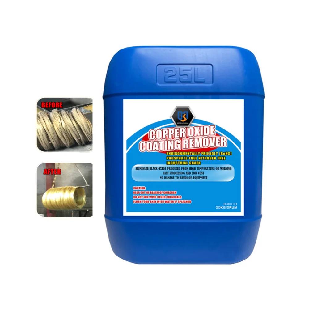 Highly effecfient copper brass rust removal powder soluable rust cleaner