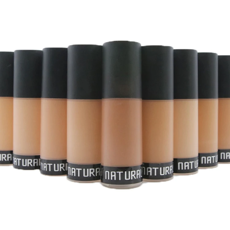 High Quality Waterproof Concealer Beauty Face Makeup Private Label Liquid Foundation For Dark Skin