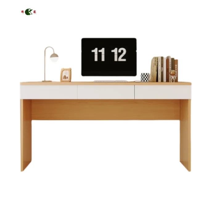 Integrated desk and bookshelf, customizable high-quality internet celebrity computer desk for student home use