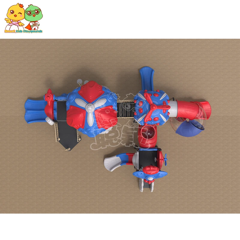 
Kindergarten kids Interesting features child slide outdoor playground equipment 