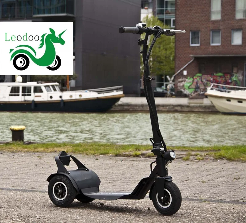 500w Light weight Folding Powerful Adult 3 wheel Electric Scooter