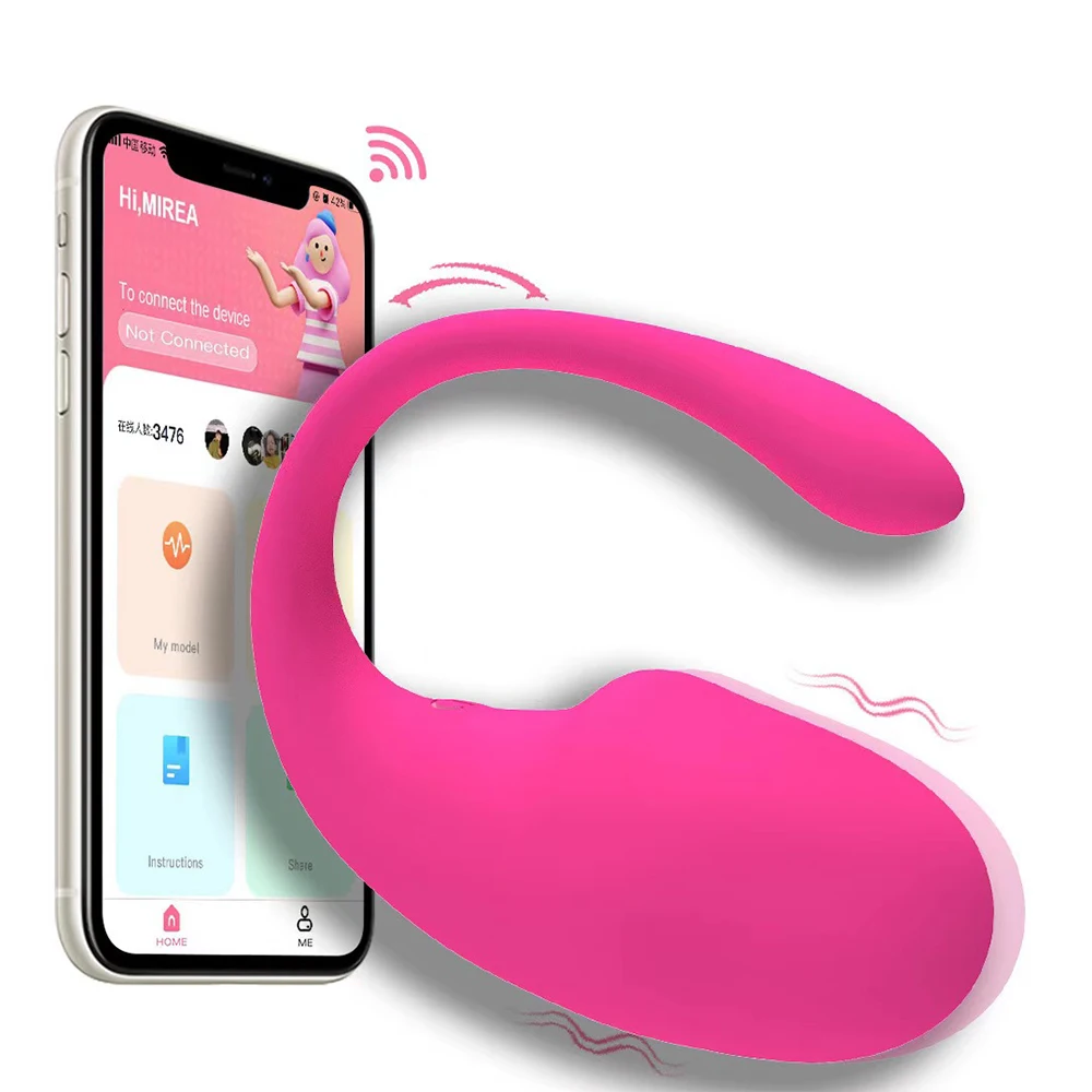 Женский вибратор с Bluetooth