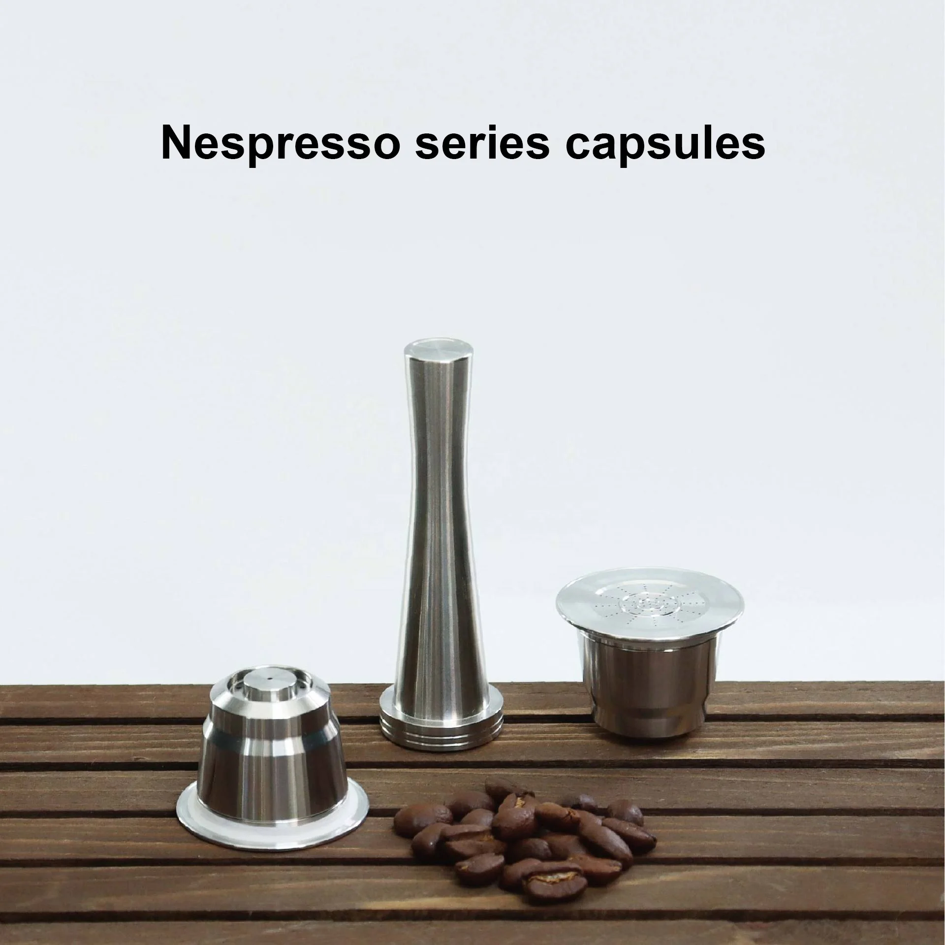 Stainless Steel Crema Espresso Reusable Capsule Coffee Pods for Refilling Capsules Pods for Nespresso Machines