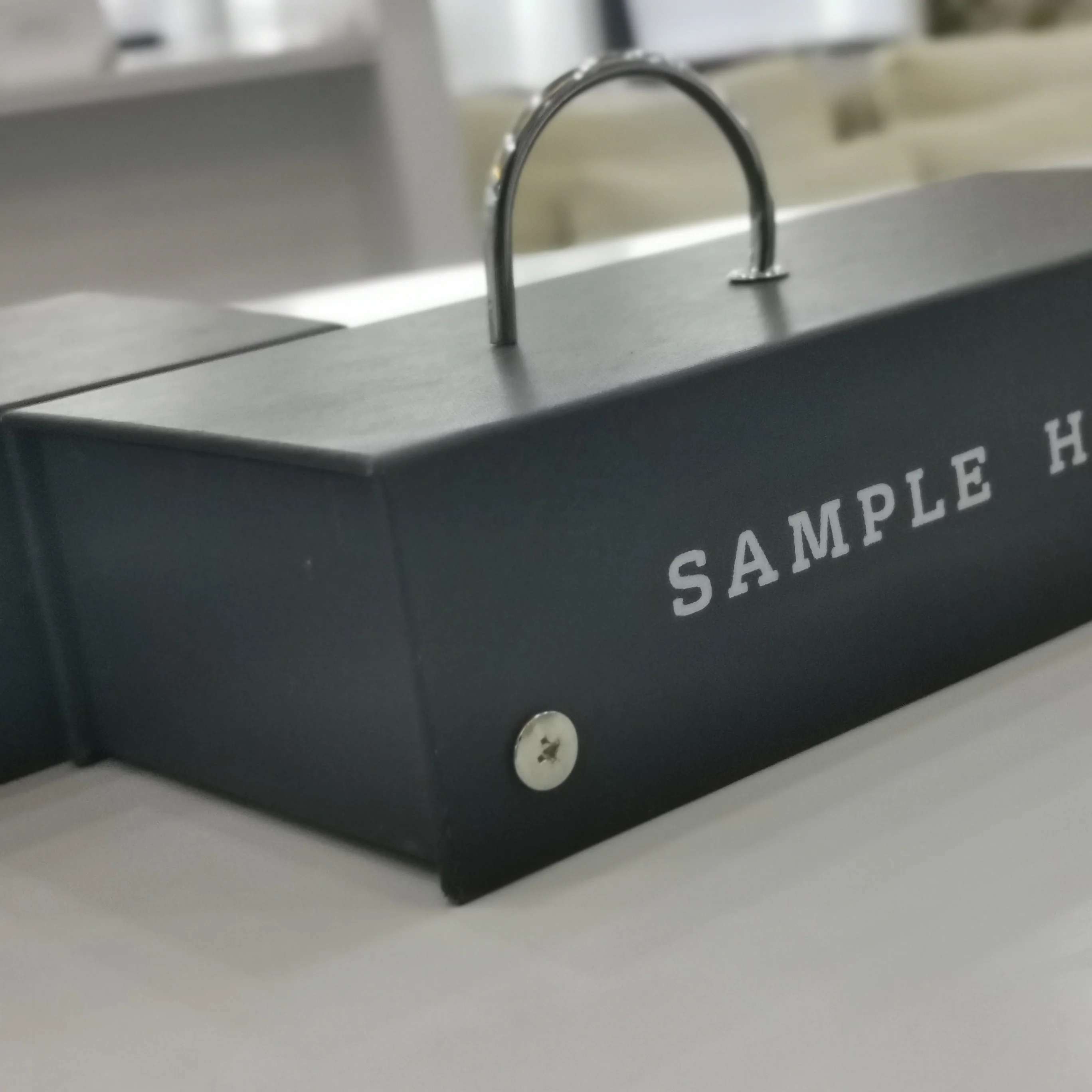 Fabric sample hanger