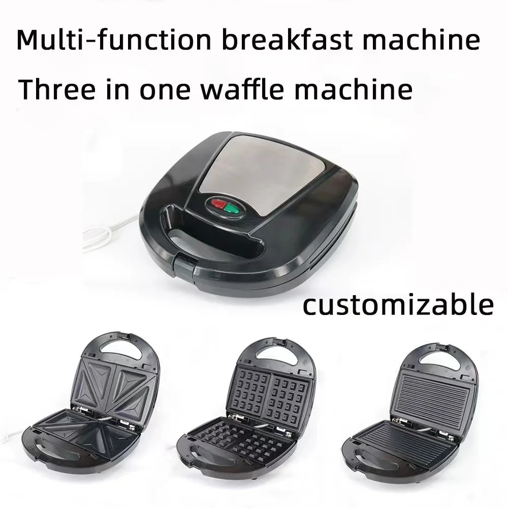 4 in 1 multi-function electric waffle maker  110v 220v electric Sandwich maker