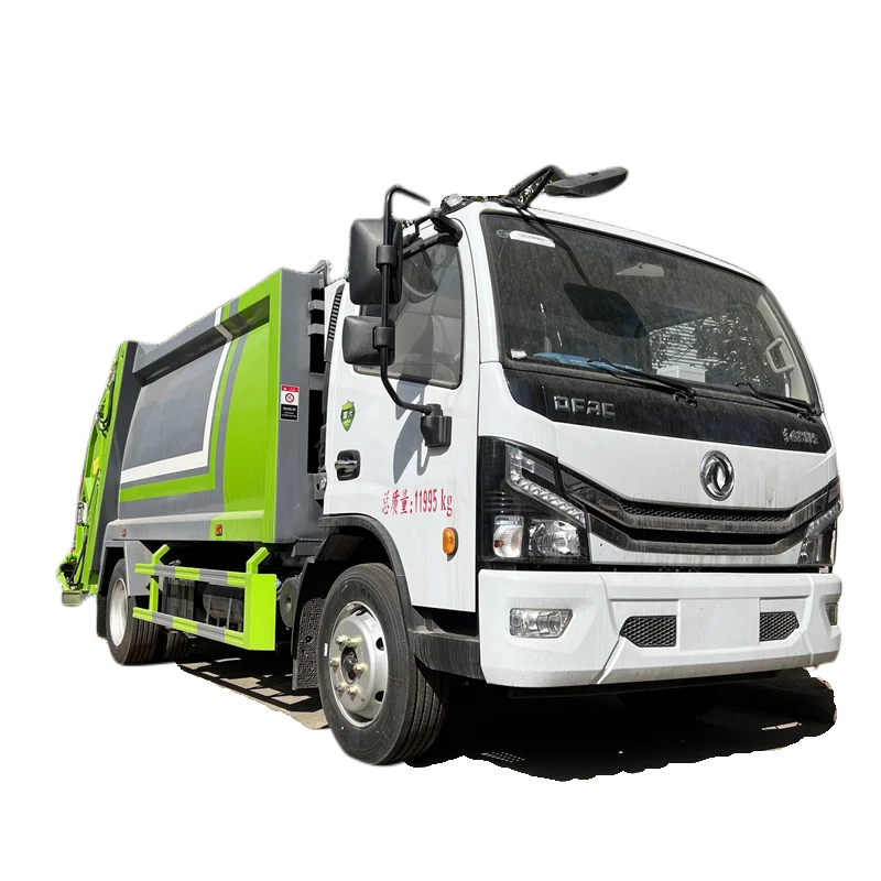 Хорошая цена Duck Dongfeng 5 тонн американский мусоровоз уплотнитель задний