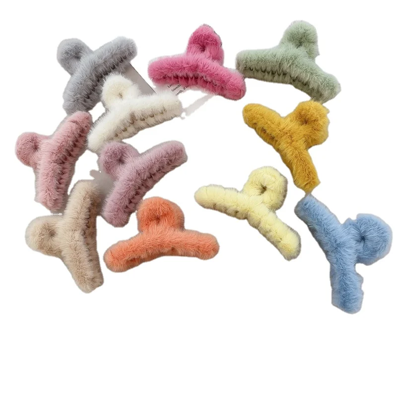 Wholesale autumn and winter net red hair clip caught women large clip meatball head elegant temperament shark clip Hair Jewelry