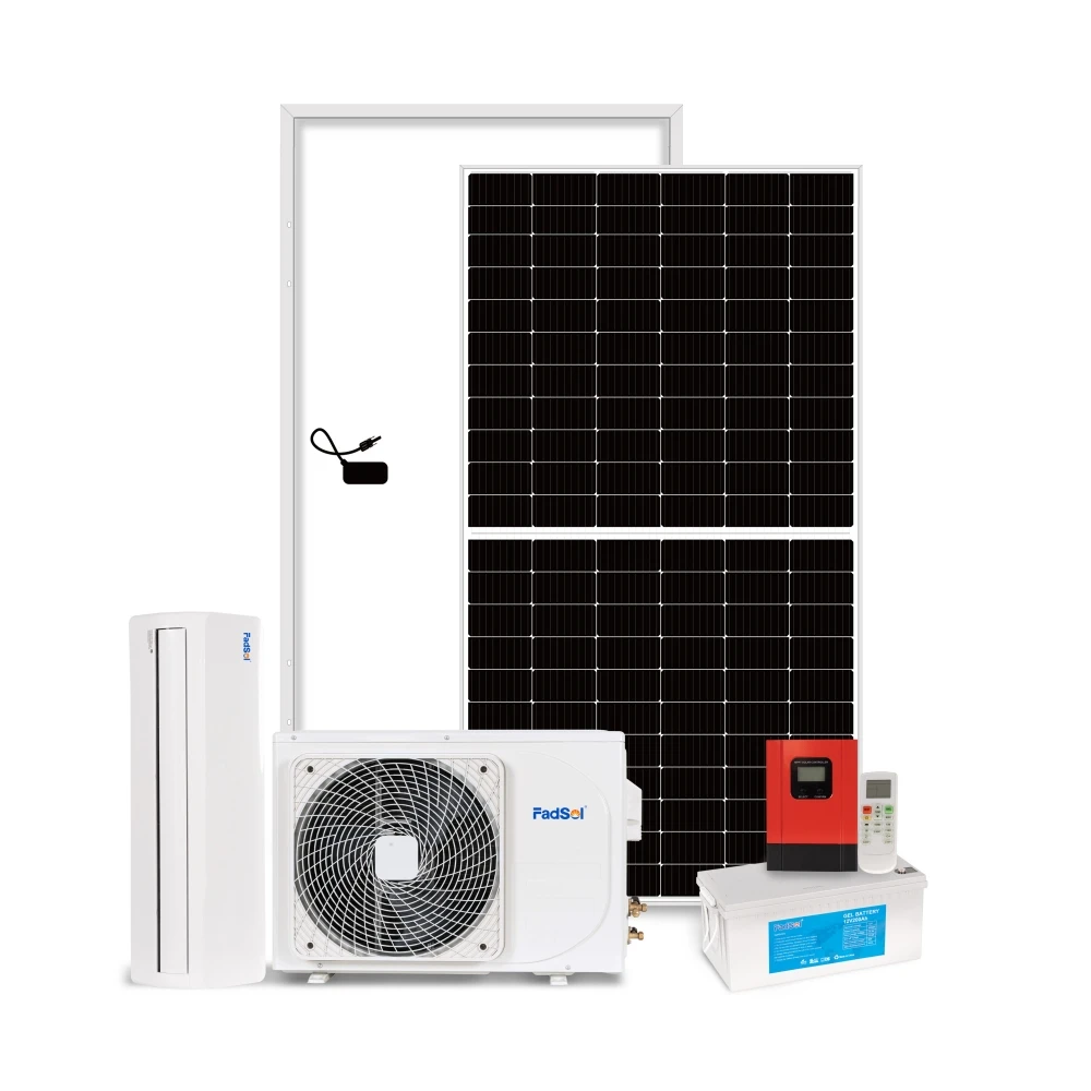 DC Air Conditioner Solar 12000Btu 18000Btu 24000Btu Solar Air-conditioner With Solar Panel And Batteries