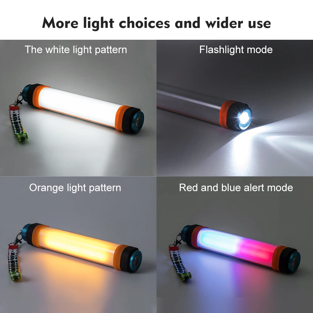 LED Book Reading Light USB Flashlight with Magnet Rechargeable Book Light
