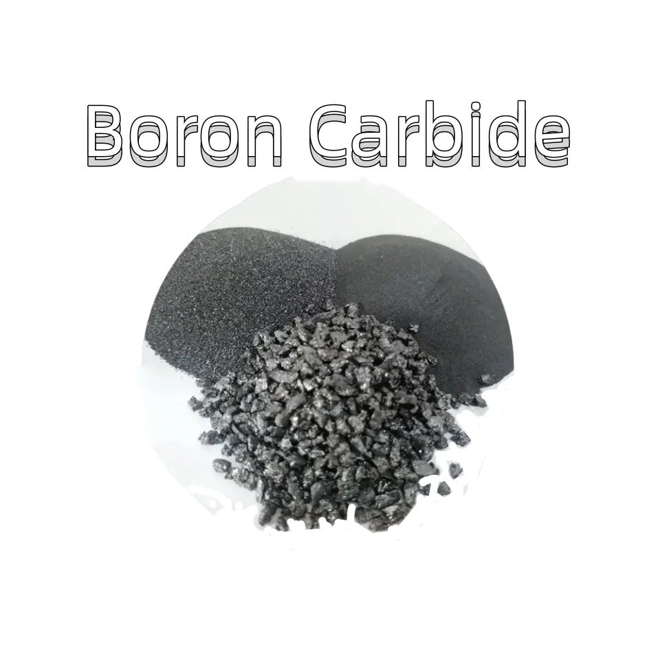 Super Hard Sprayed Spherical Boron Carbide For Sand Blasting B4C Powder