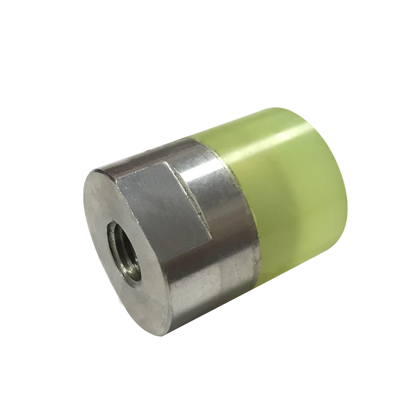 
Plastic coated nut stainless steel polyurethane material anti-collision buffer wear-resistant thumb screw 