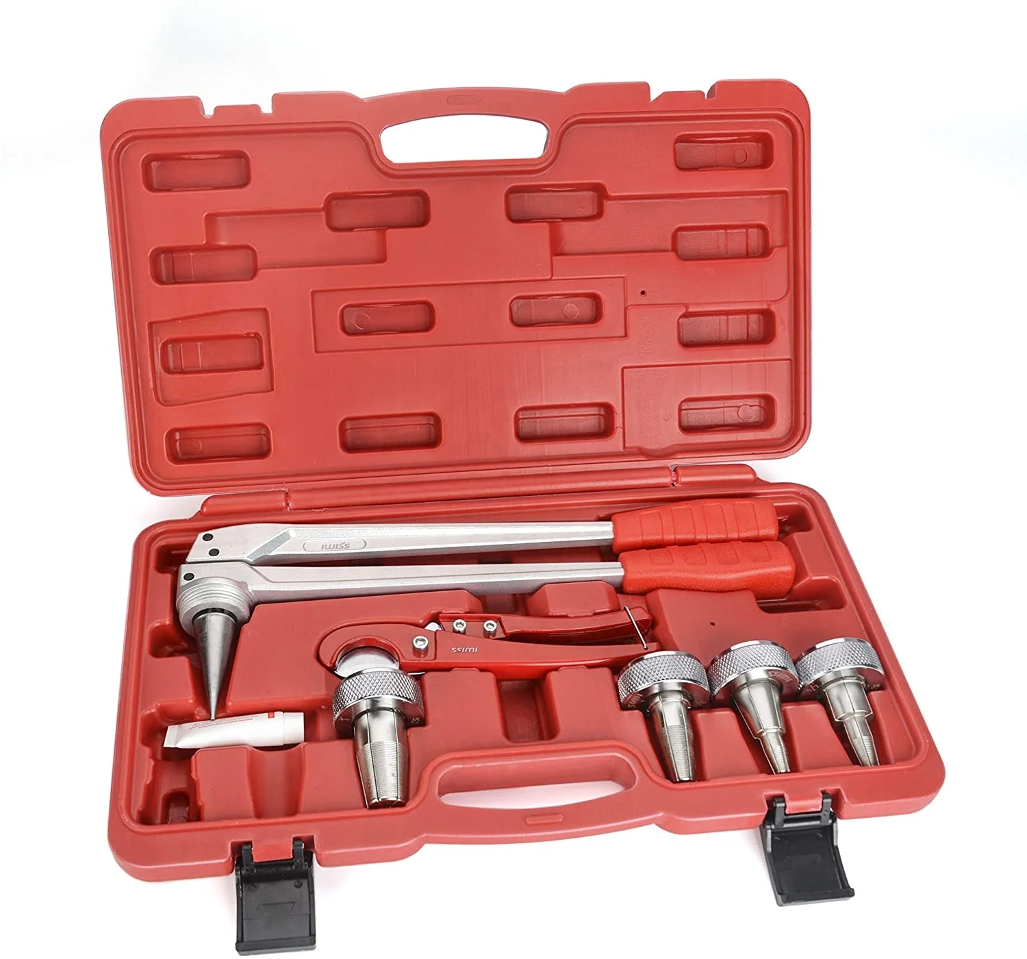 IWISS IWS-F1960 PEX ручной инструмент для расширения трубы с 1/2, 3/4, 1 дюймовыми расширительными головками для Propex