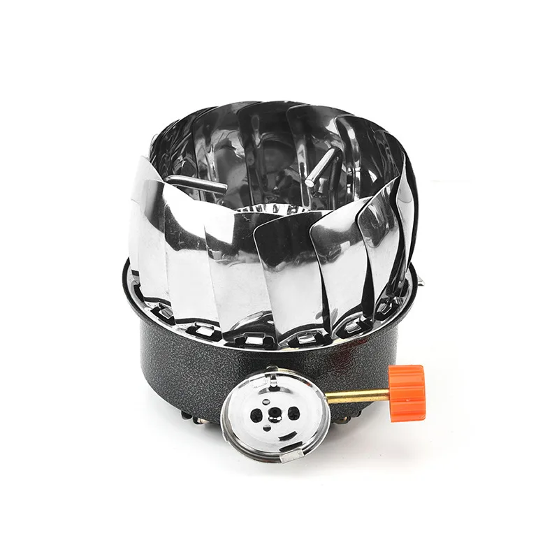 New Black Small Size Outdoor Camping Folding Cooker Portable Electric Professional Manufacturer Tourist Burner Gas Stove