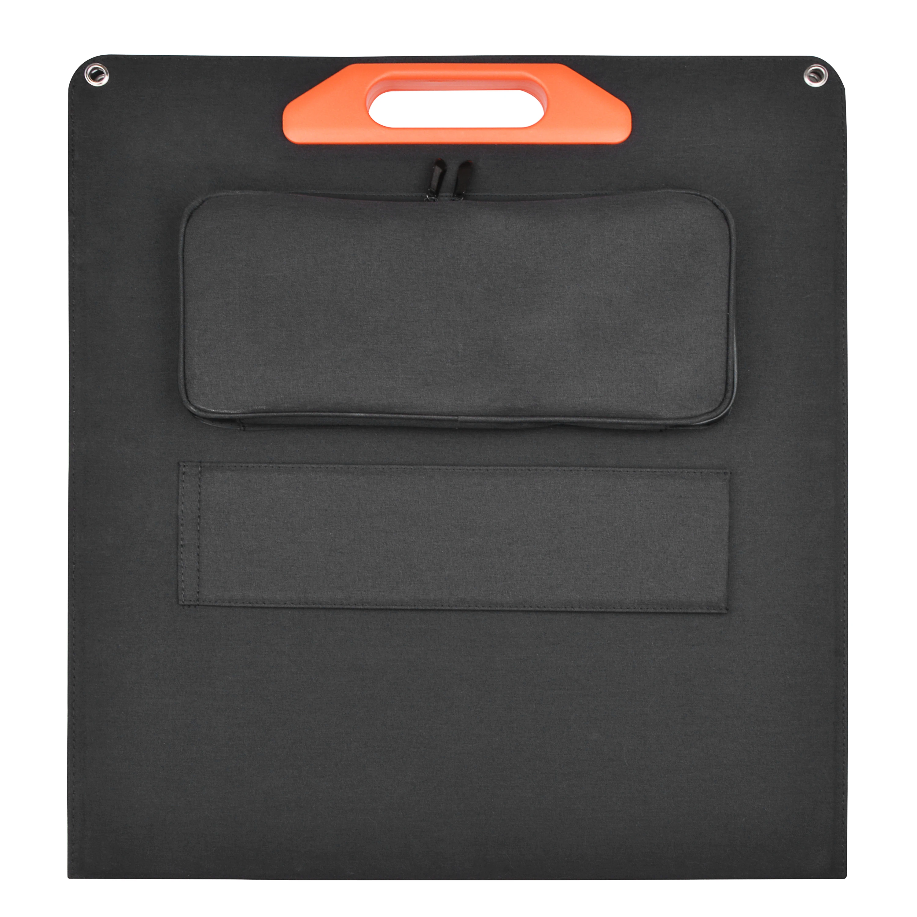 Great Quality portable 4Fold ETFE 200W Foldable handing bag size Power Charger Solar Panel with general usb port for explorer Rv