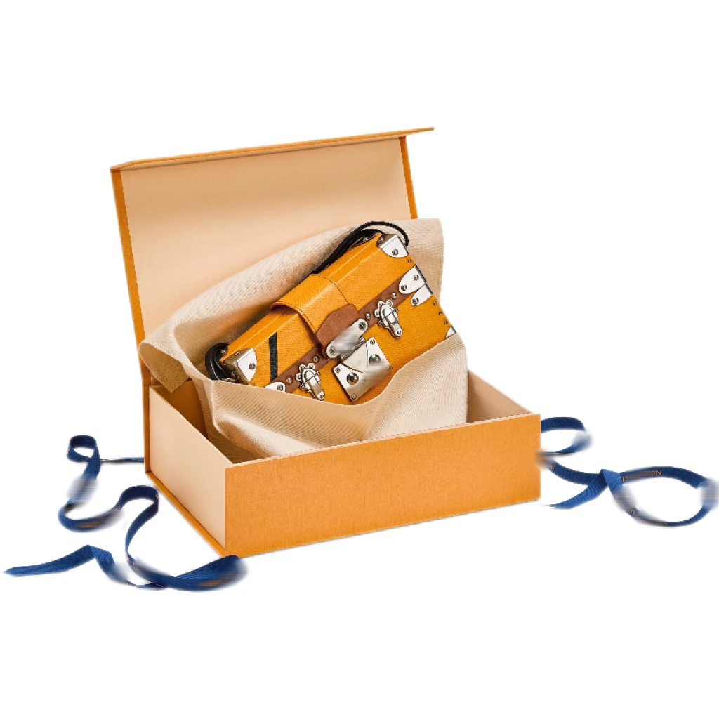 Quality Supplier Produces Beautiful Dustproof Coat Jacket Shoe Box with Handle