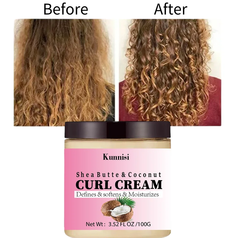 MOQ 100 OEM elastic hair cream for wig styling wig shaping cream smoothing texture