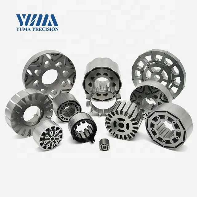 Professional custom and product High precision motor rotor and stator laminated iron core for Automobile Vehicles